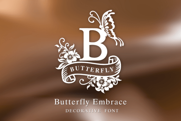 Butterfly Embrace: A Typeface for Elegant Editorial Design
