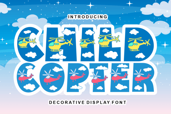 Child Copter Font Review for Playful Branding