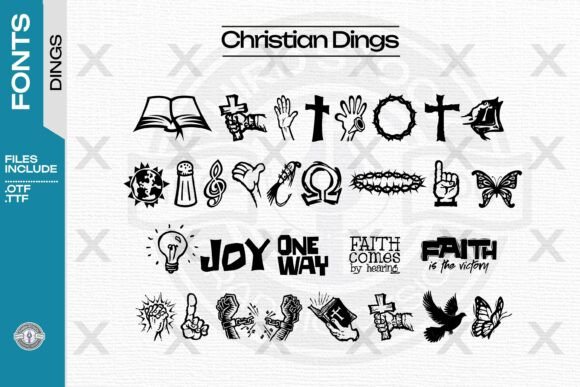 Christian Dings: A Sacred Symbol Font Review