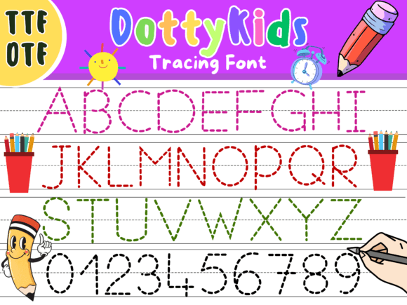 Dotty Kids Font for Polished Branding