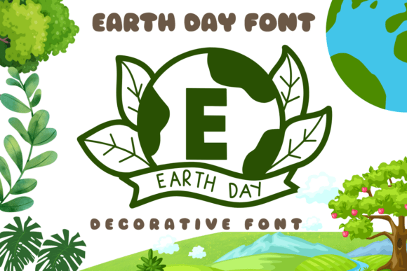 Earth Day Font: Playful Type for Eco Creators