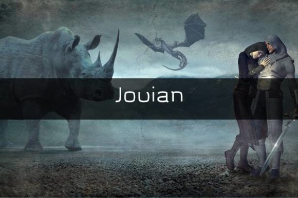 Jovian Display Font for Crafters