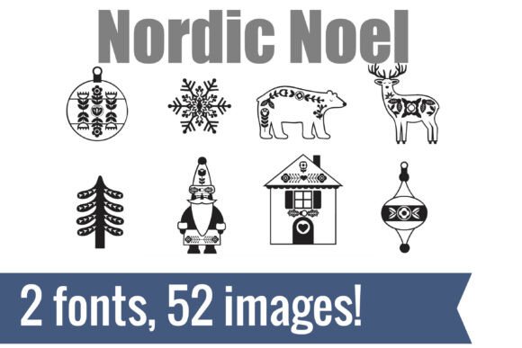 Nordic Noel Dingbats Typeface Review