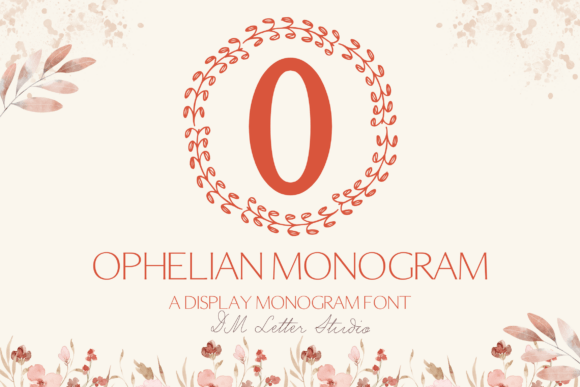 Ophelian Monogram: A Luxurious Serif Typeface Review