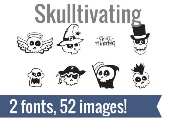 Skulltivating Dingbats: A Spooky Typeface for Web Design