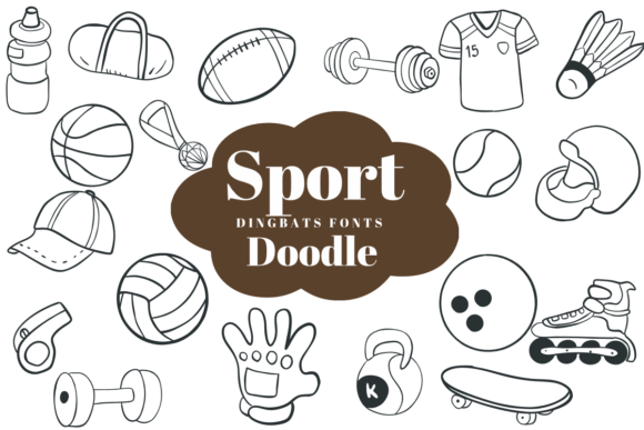 Sport Doodle: The Playful Typeface for Active Brands
