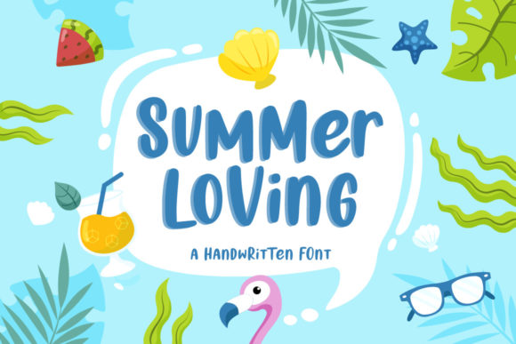 Summer Loving Typeface for Playful Branding