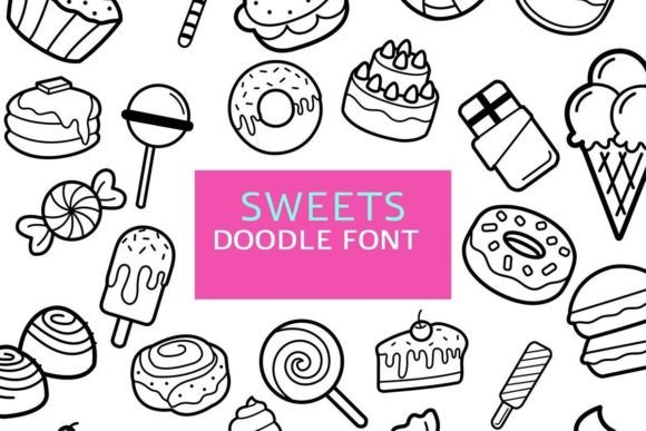 Sweets Doodle: The Cute Font for Branding