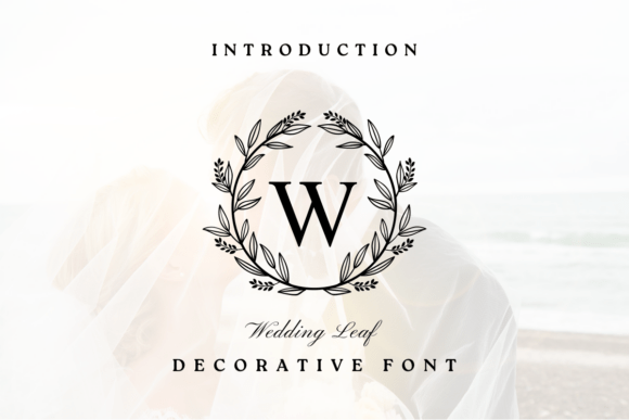 Wedding Leaf Typeface for Elegant Branding